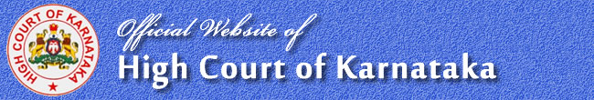 Title with Logo of High Court of Karnataka
